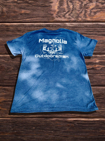 Heather Indigo Blue MO States T-shirt